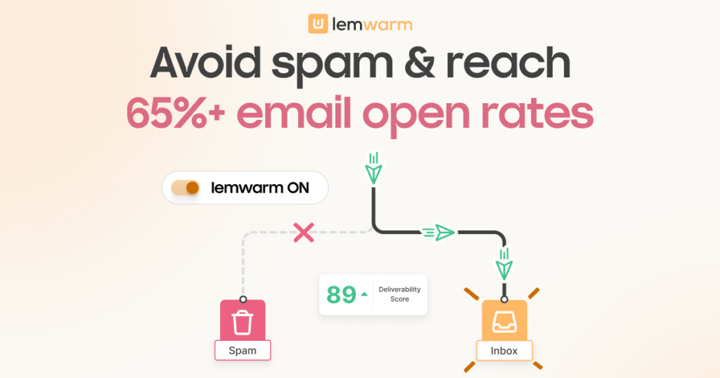 Lemwarm Email Deliverability Booster