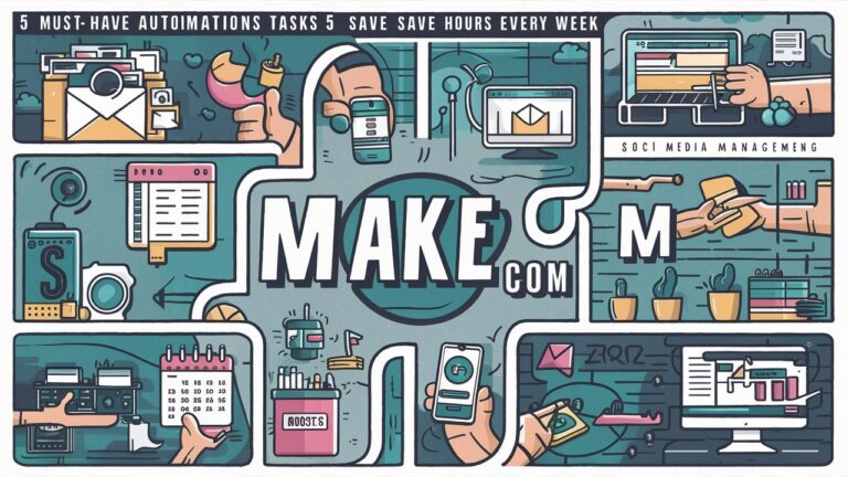 Top 5 Must-Have Make.com Automations to Save Hours Every Week